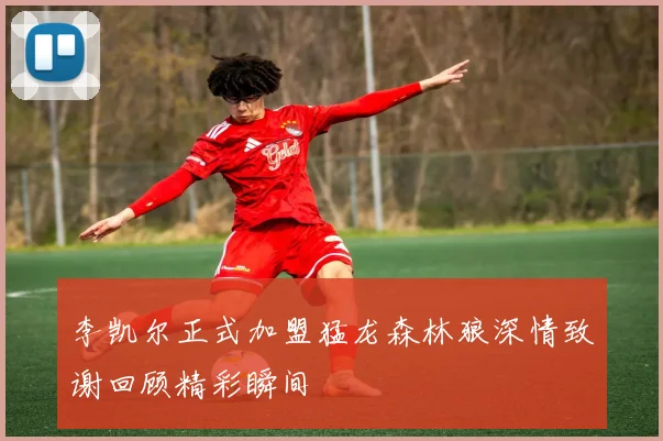 李凯尔正式加盟猛龙森林狼深情致谢回顾精彩瞬间